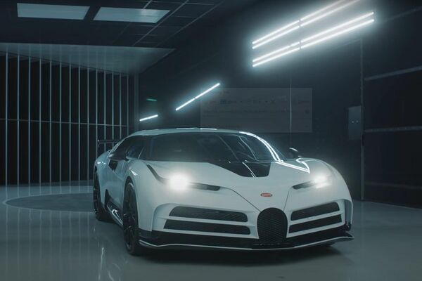 Prueba del Bugatti Centodieci en un túnel de viento - Sputnik Mundo