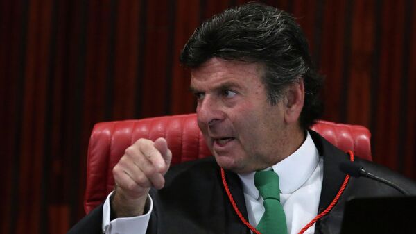Luiz Fux, presidente del Supremo Tribunal Federal de Brasil - Sputnik Mundo