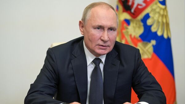 Vladímir Putin,  presidente de Rusia  - Sputnik Mundo