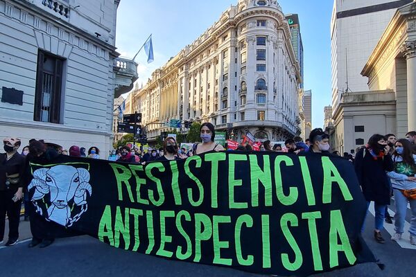 Marcha en Argentina contra la crisis climática - Sputnik Mundo