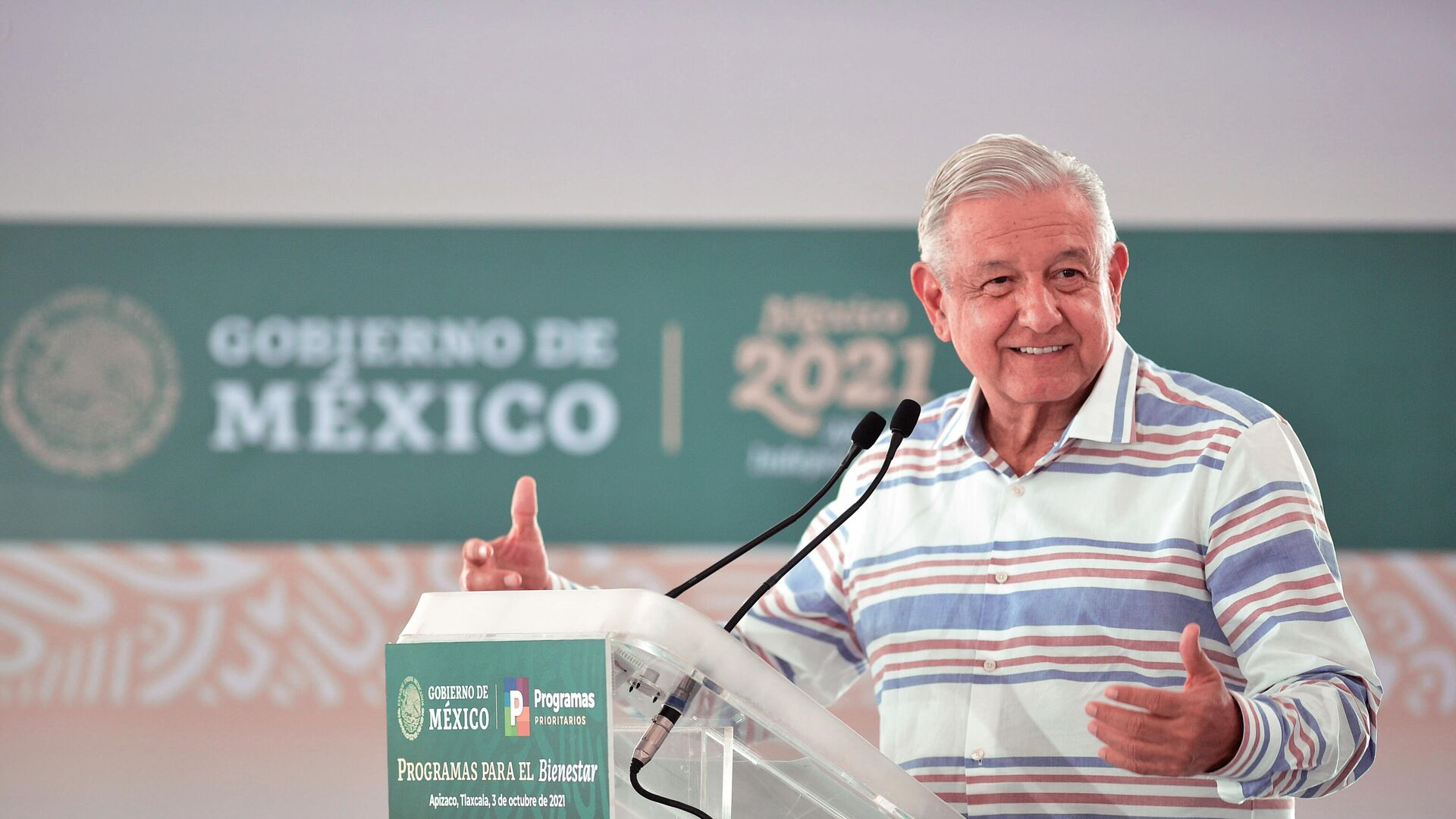 Andrés Manuel López Obrador, presidente de México - Sputnik Mundo, 1920, 25.03.2022