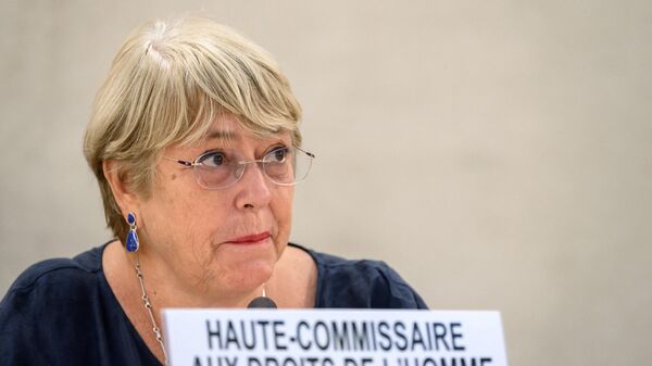 La Alta Comisionada de las Naciones Unidas para los Derechos Humanos (Acnudh), Michelle Bachelet. - Sputnik Mundo