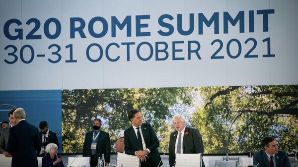 La cumbre del G20 en Roma - Sputnik Mundo