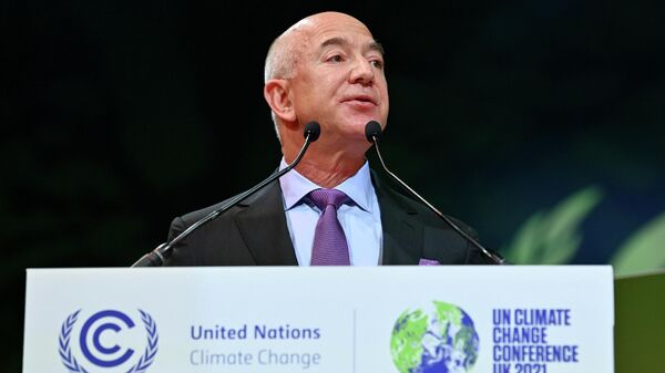Jeff Bezos, el fundador del gigante electrónico Amazon - Sputnik Mundo