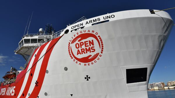 El nuevo buque insignia de la ONG Open Arms - Sputnik Mundo