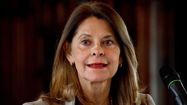 Marta Lucía Ramírez, vicepresidenta y canciller de Colombia - Sputnik Mundo
