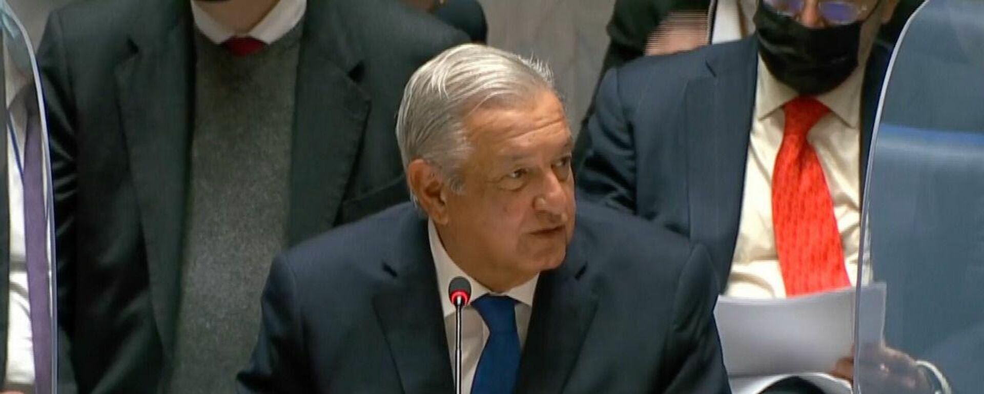 Andrés Manuel López Obrador, presidente de México, dirigió un mensaje desde la ONU  - Sputnik Mundo, 1920, 09.11.2021