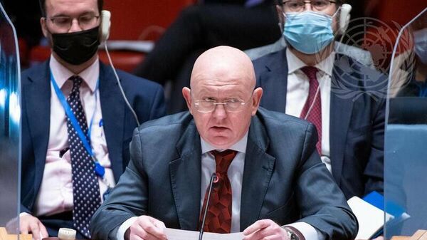Vassily Nebenzia, representante de Rusia ante Naciones Unidas - Sputnik Mundo