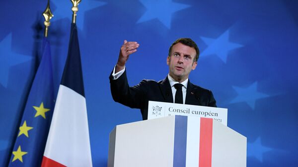 Emmanuel Macron, presidente de Francia - Sputnik Mundo