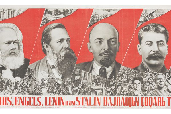 Subasta online 'Posters y propaganda soviéticos’ de la colección de Sergo Grigorian - Sputnik Mundo