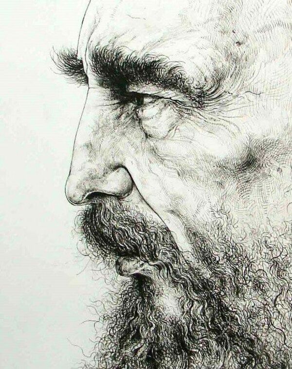 Retrato de Fidel Castro creado por el artista Jose Luis Fariñas a propósito de su 85 cumpleaños. - Sputnik Mundo