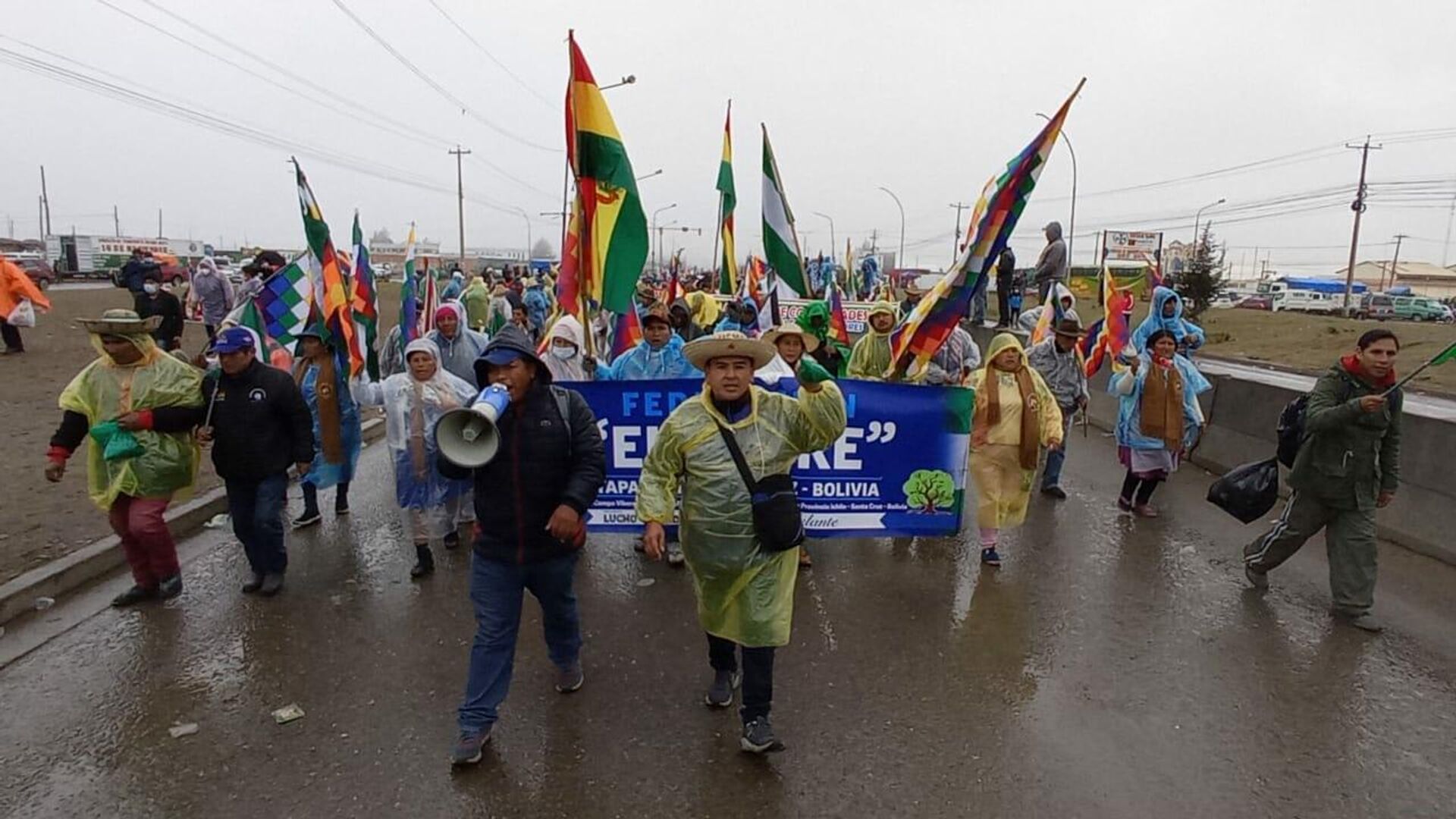 Marcha por la Patria llega a La Paz Marcha por la Patria llega a La Paz - Sputnik Mundo, 1920, 30.11.2021