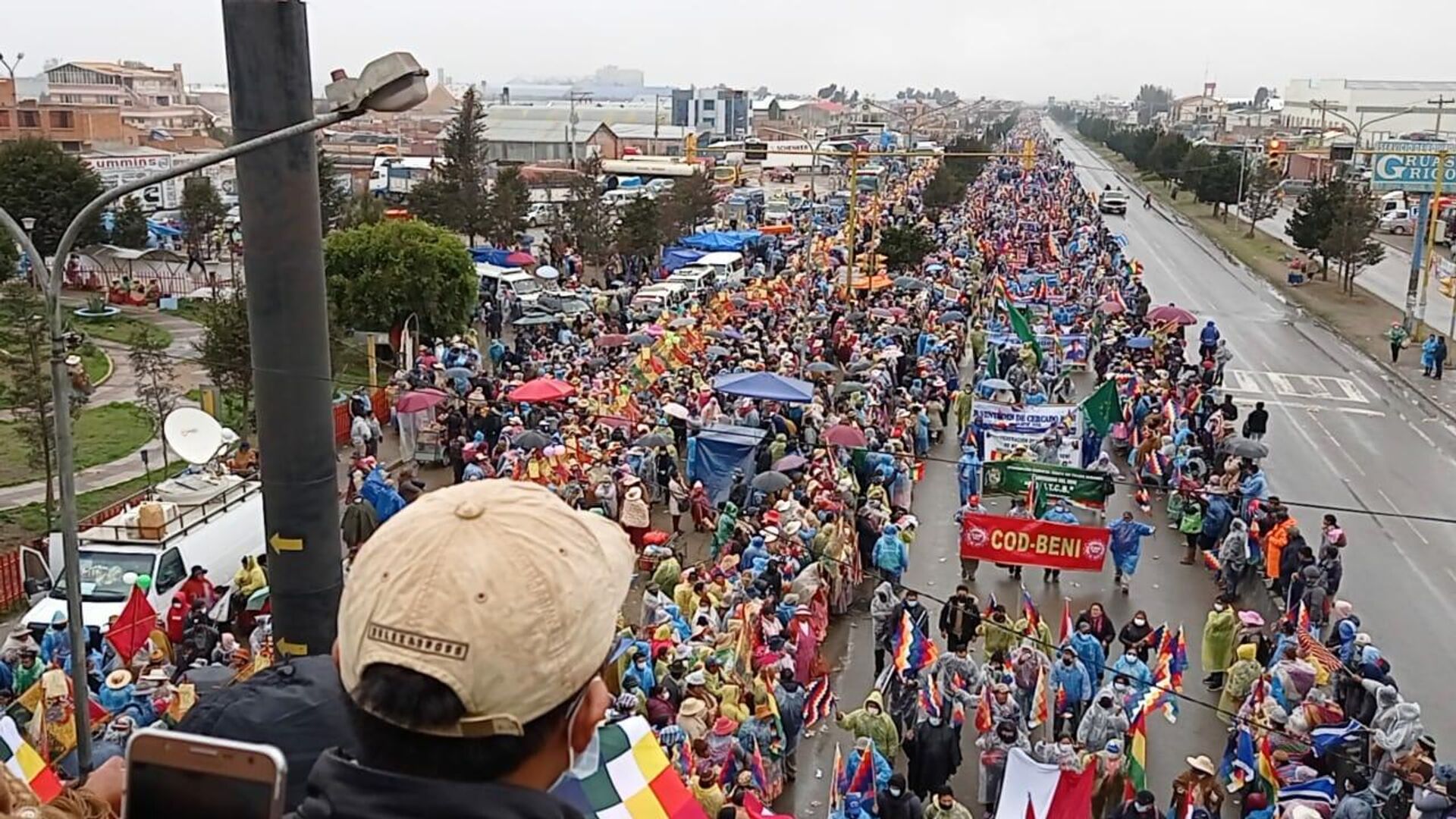 Marcha por la Patria llega a La Paz - Sputnik Mundo, 1920, 30.11.2021