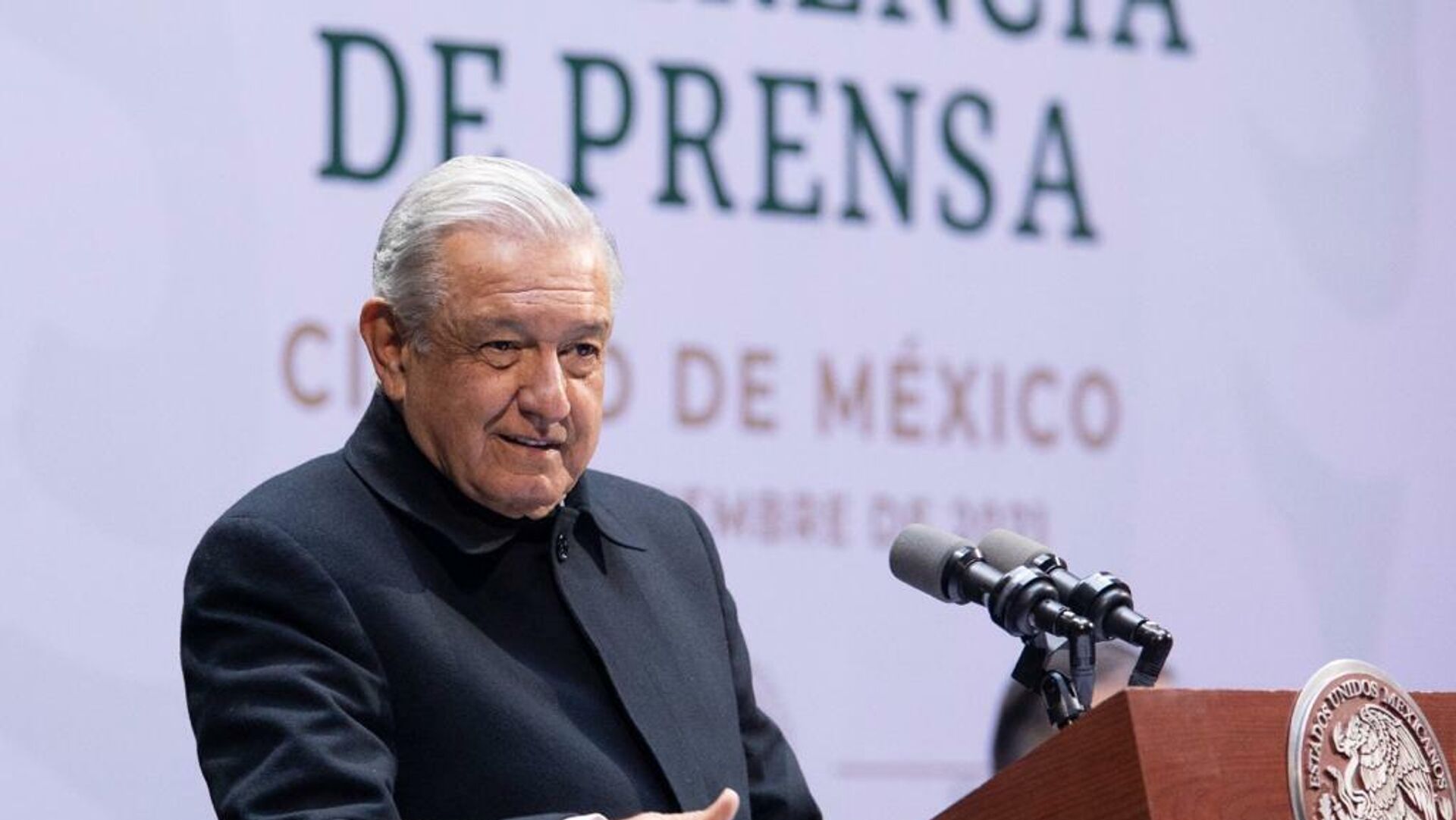 Andrés Manuel López Obrador, presidente de México - Sputnik Mundo, 1920, 01.12.2021