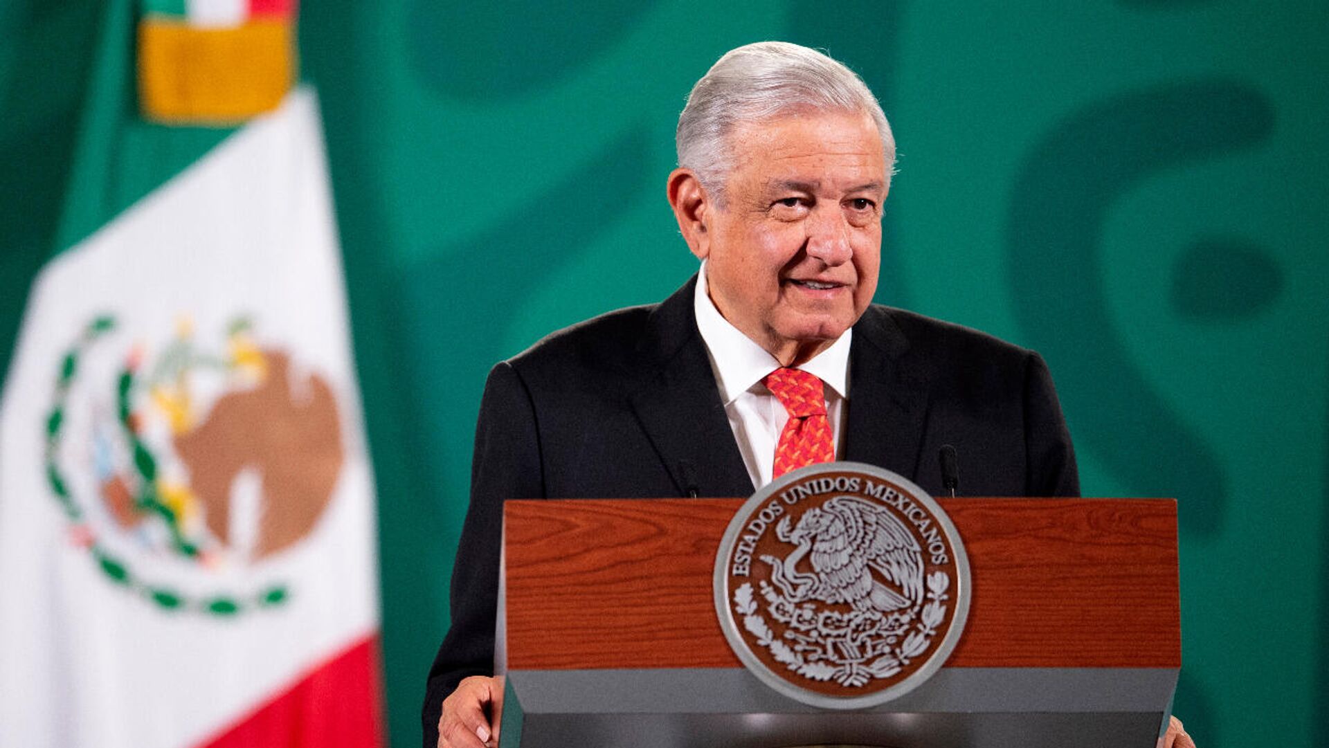 El presidente de México, Andrés Manuel López Obrador. - Sputnik Mundo, 1920, 13.12.2021
