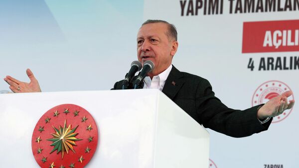 Recep Tayyip Erdogan, presidente turco  - Sputnik Mundo