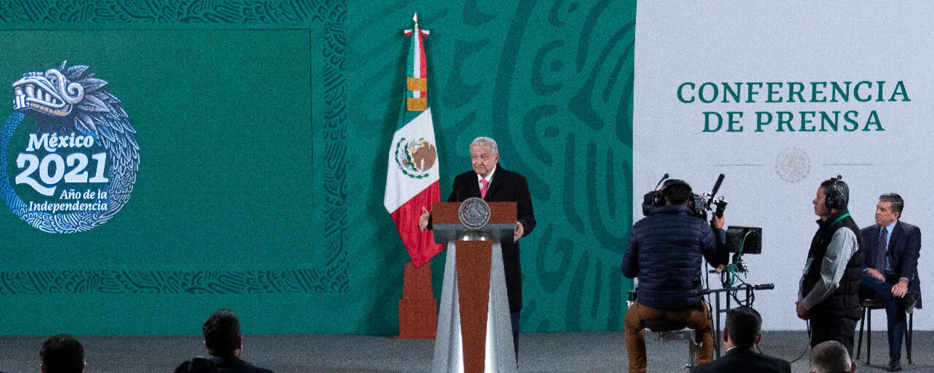 El presidente de México, Andrés Manuel López Obrador. - Sputnik Mundo, 1920, 06.12.2021