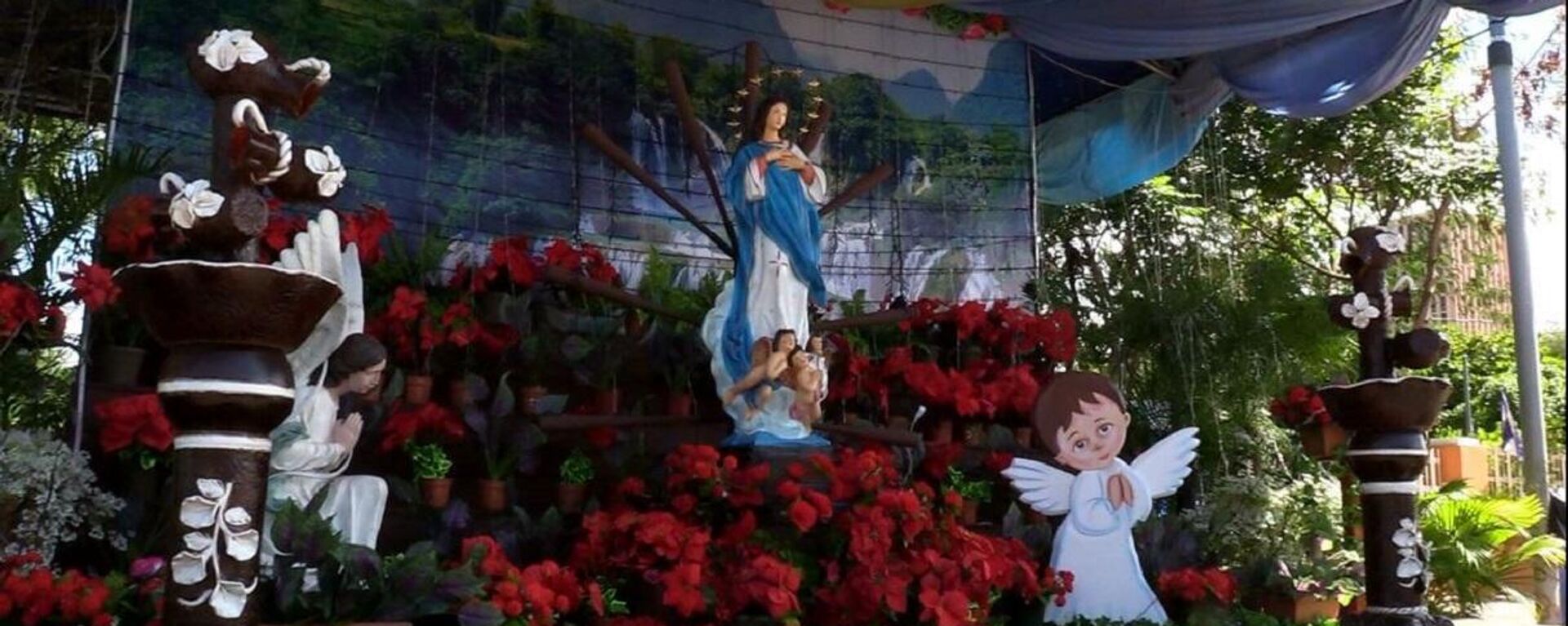 La Purísima: altares a la Virgen María en Nicaragua - Sputnik Mundo, 1920, 07.12.2021