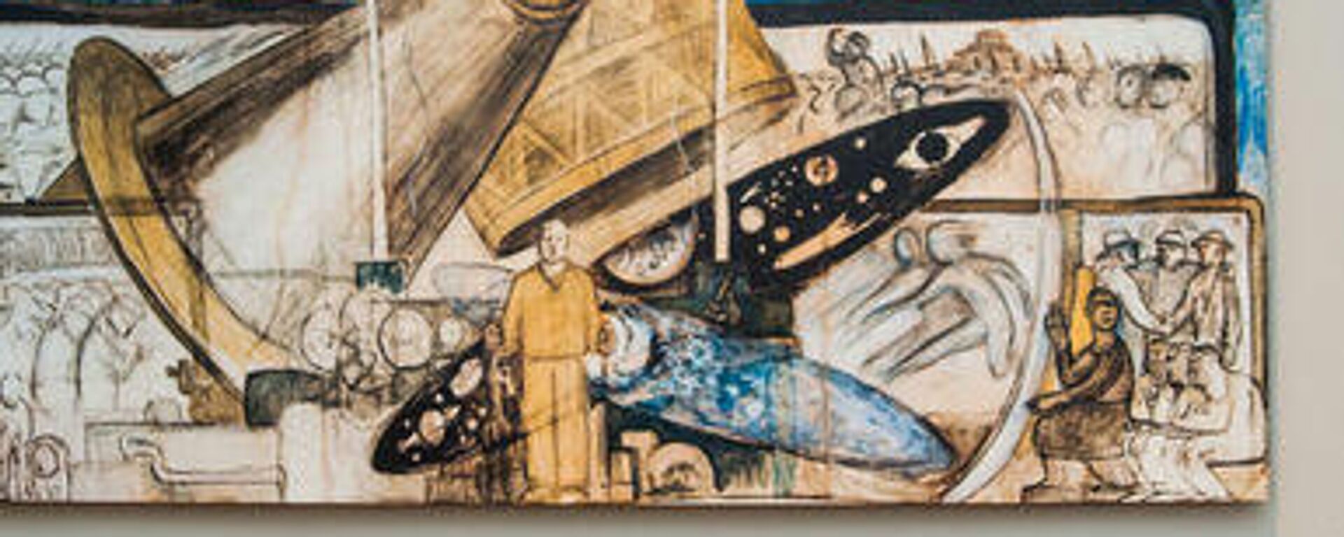El hombre en la encrucijada, obra realizada por Diego Rivera - Sputnik Mundo, 1920, 08.12.2021