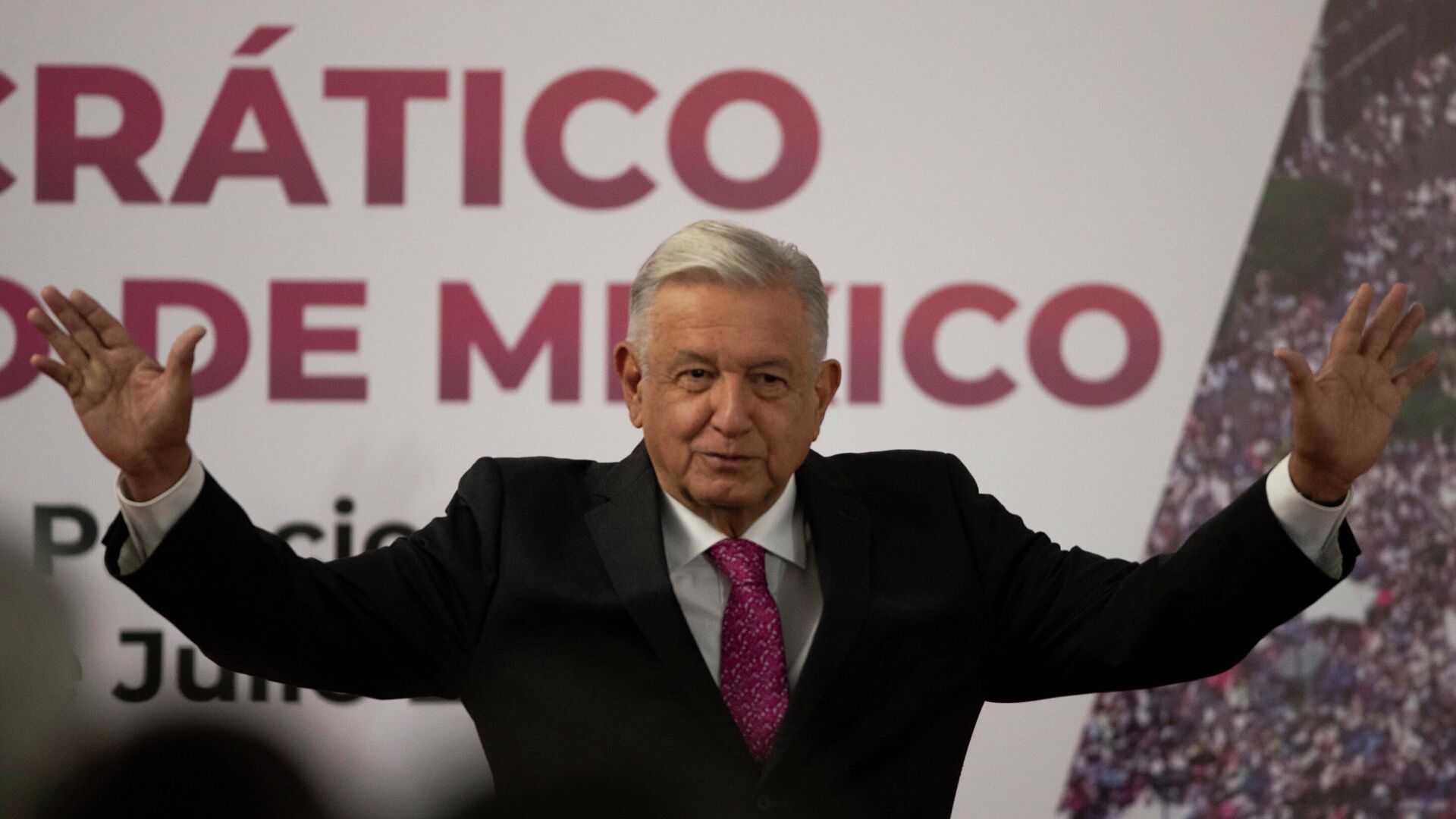 Andrés Manuel López Obrador, presidente de México - Sputnik Mundo, 1920, 25.12.2021