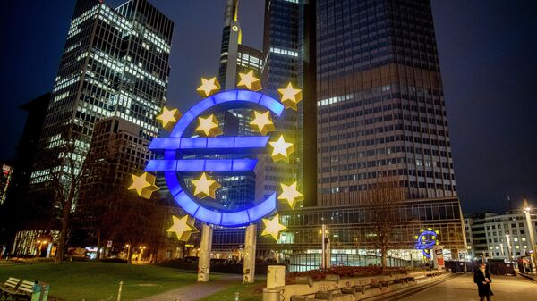 El símbolo de la eurozona - Sputnik Mundo