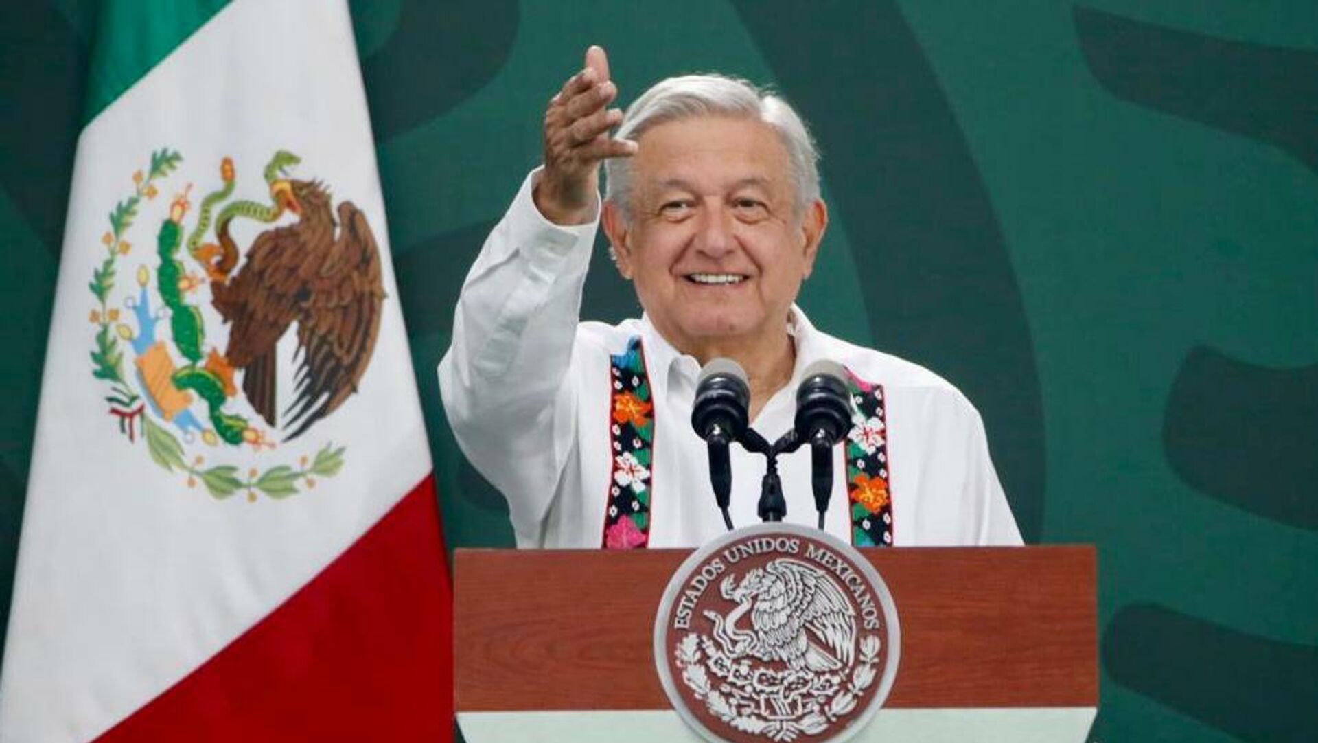 Andrés Manuel López Obrador, presidente de México - Sputnik Mundo, 1920, 23.12.2021