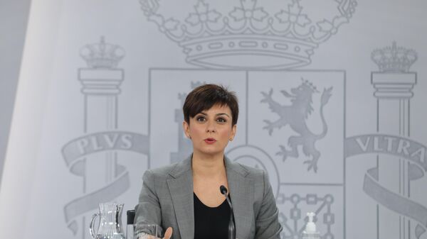 La portavoz del Gobierno español, Isabel Rodríguez - Sputnik Mundo