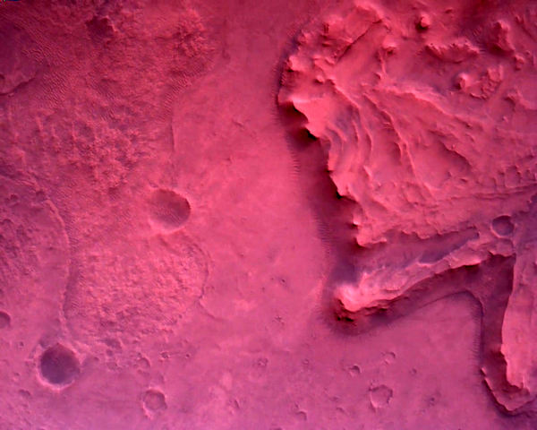 En el año que se acaba, se llevóa cabo un estudio detallado de Marte por parte de tres países: Estados Unidos, China y EmiratosÁrabes Unidos.En la foto: una instantánea de la superficie de Marte tomada por elróverPerseverance de la NASA el 22 de febrero. - Sputnik Mundo
