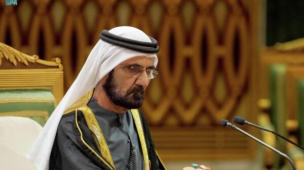 Mohammed bin Rashid Al Maktoum, vicepresidente y primer ministro de los Emiratos Árabes Unidos (EAU) y gobernador de Dubái - Sputnik Mundo