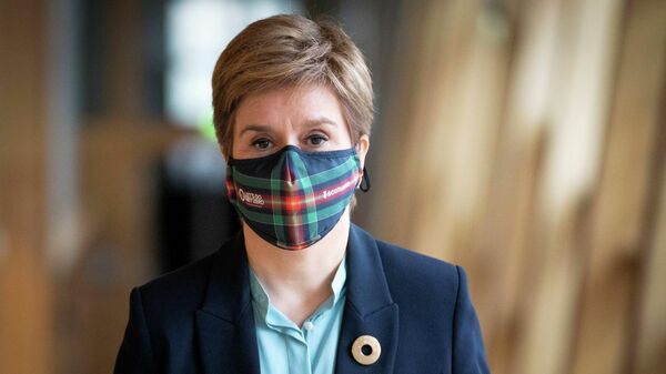  la primera ministra de Escocia, Nicola Sturgeon - Sputnik Mundo