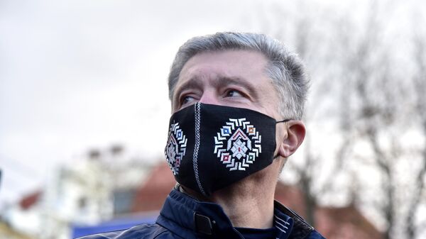 El expresidente ucraniano Petró Poroshenko - Sputnik Mundo