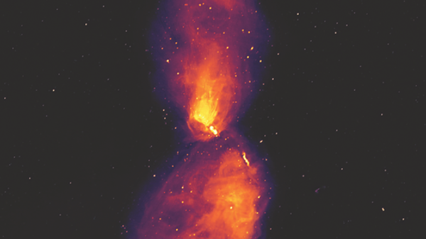 Agujero negro en la galaxia Centaurus A.  - Sputnik Mundo