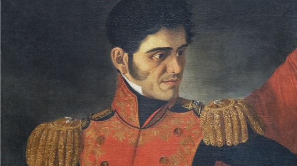 Antonio López de Santa Anna, expresidente de México.  - Sputnik Mundo