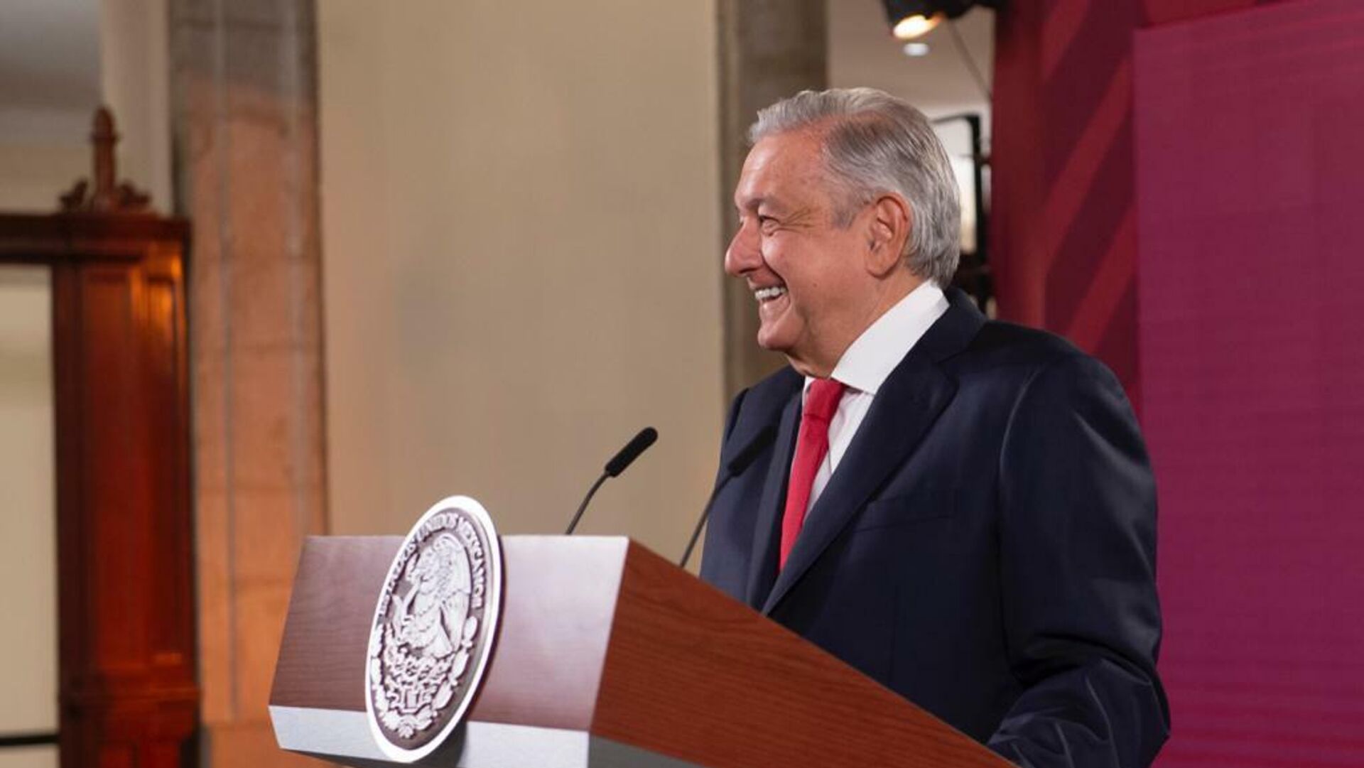 Andrés Manuel López Obrador, político y presidente de México, - Sputnik Mundo, 1920, 03.01.2022
