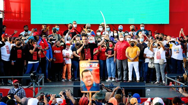 Candidato a la gobernación de Barinas por el chavismo, Jorge Arreaza - Sputnik Mundo