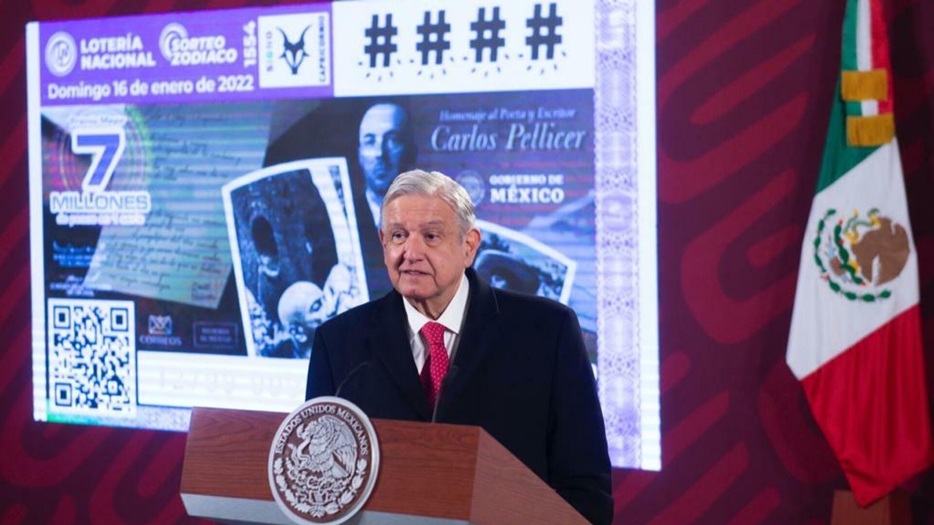 Andrés Manuel López Obrador recuerda al poeta tabasqueño Carlos Pellicer. - Sputnik Mundo, 1920, 07.01.2022