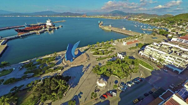 El histórico puerto de Manzanillo, Colima. - Sputnik Mundo