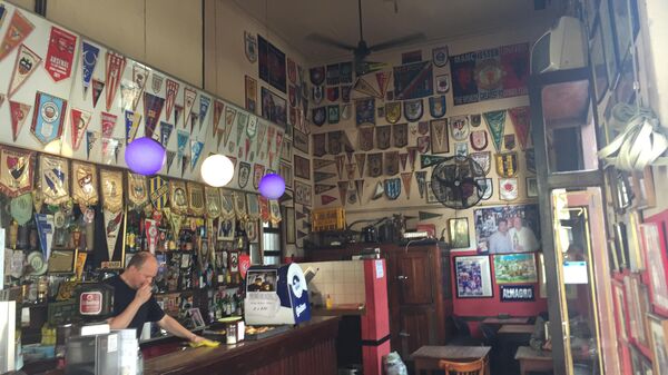 Interior de un café en Buenos Aires - Sputnik Mundo