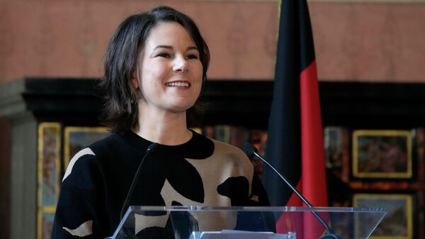 Annalena Berbock, ministra de Asuntos Exteriores de Alemania - Sputnik Mundo