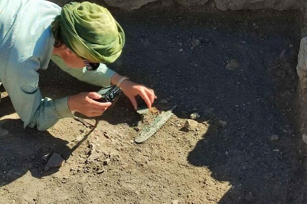 Los arqueólogos en Omán, donde hallaron el tablero de piedra - Sputnik Mundo