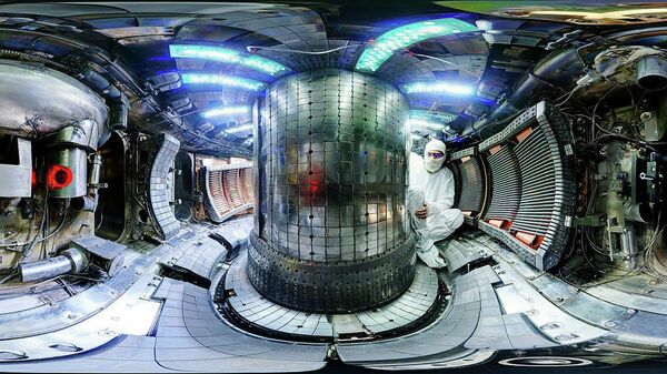 Análogo de reactor de fusión termonuclear por confinamiento magnético, de la clase Tokamak - Sputnik Mundo