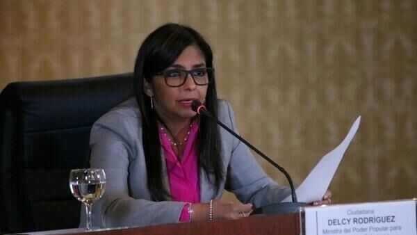 La vicepresidenta de Venezuela, Delcy Rodríguez - Sputnik Mundo