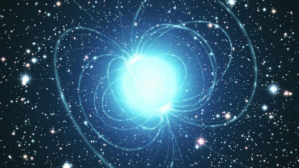 Un magnetar, imagen ilustrativa - Sputnik Mundo