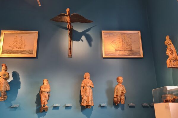 El museo alberga obras suyas, de otros pintores argentinos, una colección de mascarones de proa y un casa-museo - Sputnik Mundo