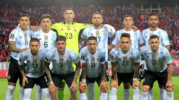 Selección Argentina en Calama, Chile - Sputnik Mundo