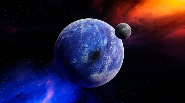 Un exoplaneta (imagen referencial) - Sputnik Mundo