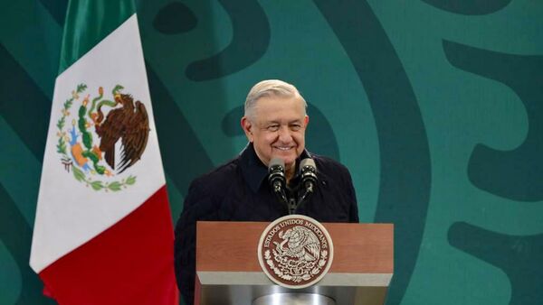 Andrés Manuel López obrador, presidente de México. - Sputnik Mundo