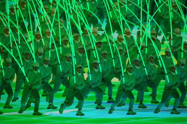 La ceremonia de inauguración de los XXIV JJOO de Invierno de Pekín. - Sputnik Mundo