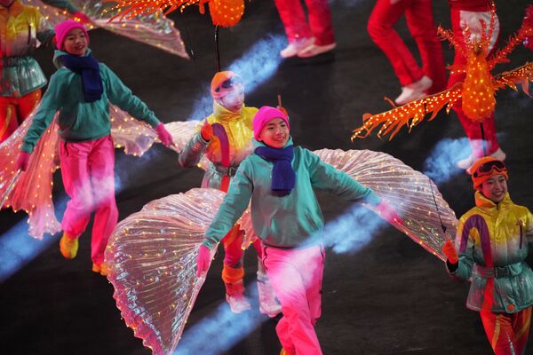 La ceremonia de inauguración de los JJOO de Invierno de Pekín. - Sputnik Mundo