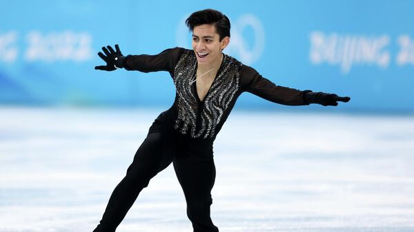 El patinador mexicano Donovan Carrillo ha sido uno de los protagonistas de Pekín 2022. - Sputnik Mundo
